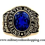 gold marine corps ring sides